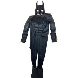JUSTICE LEAGE Rubie's B Batman DLX, Boys Small Petite Black Polyester